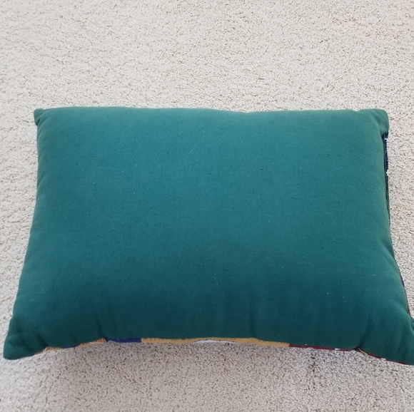 Season's greeting decorative pillow - Picture 2 of 2